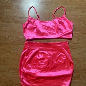 Neon pink set